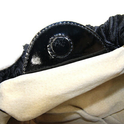 Giorgio Armani Handbag In Black Velour