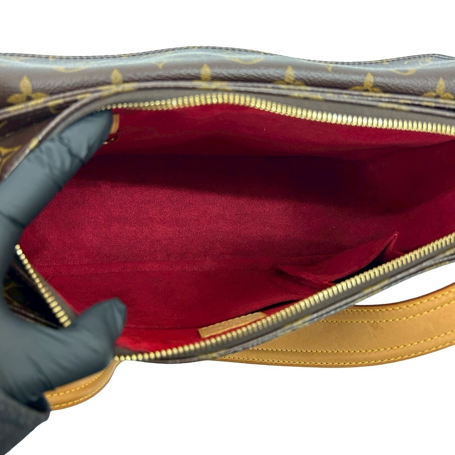 Louis Vuitton Vintage Viva Cite Gm Monogram Leather Semi-One Shoulder Bag