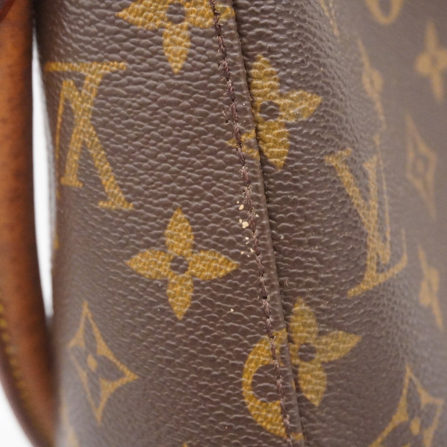 Louis Vuitton Monogram Looping Gm Shoulder Bag M51145 Brown