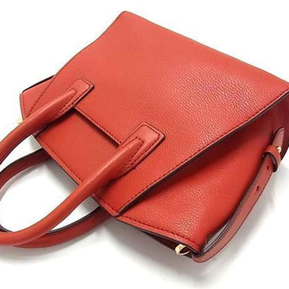 Michael Kors Avril Handbag 30H1G4Vs5L Red Leather