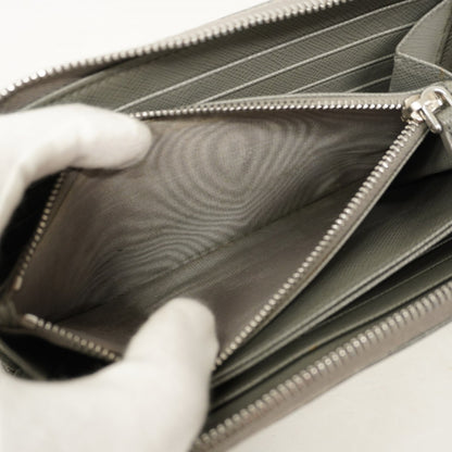 Prada Saffiano Leather Long Wallet