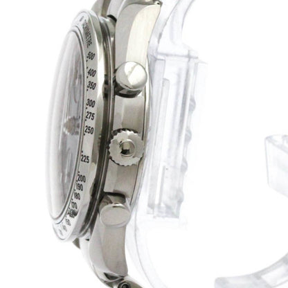 Omega Speedmaster Triple Date Steel Automatic Watch 3523.80 Polished