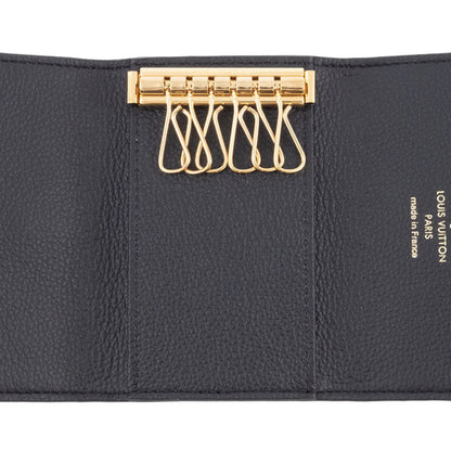 Louis Vuitton Key Case Multicle 6 M64421 Monogram Empreinte Leather Black
