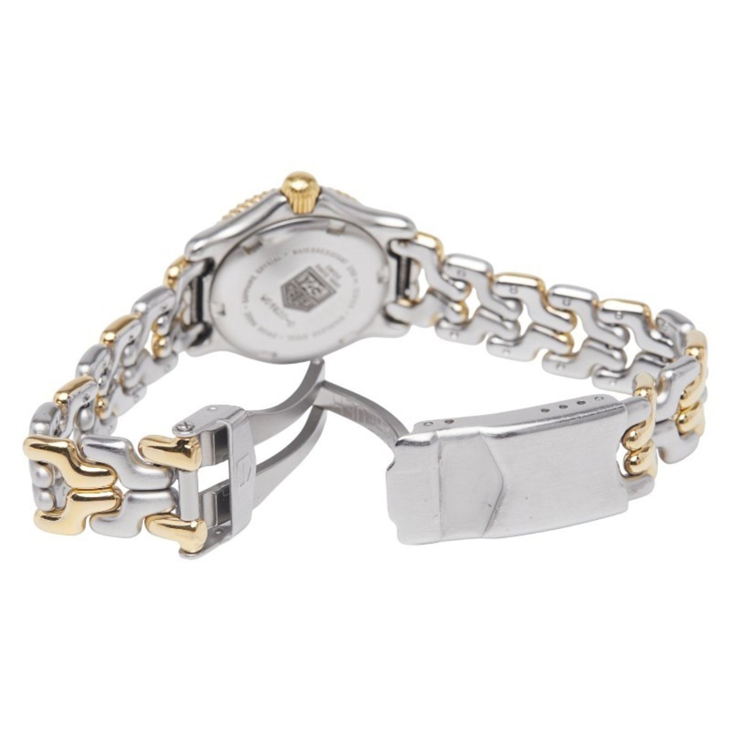 Tag Heuer Cell Watch Wg1420-0 Quartz Gray Dial Stainless Steel Plated