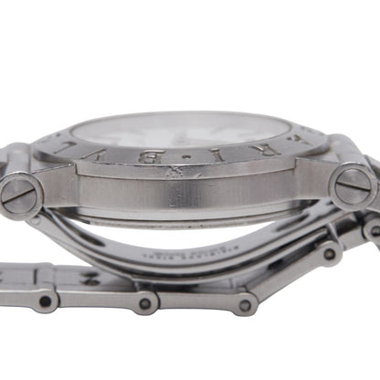 Bvlgari Diagono Sport Watch Lcv29S Automatic White Dial Stainless Steel