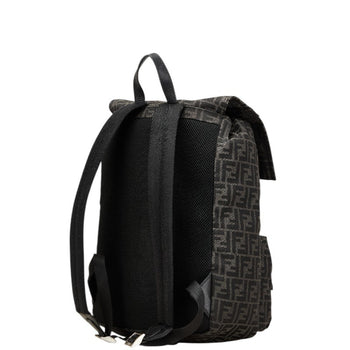 Fendi Zucca Backpack In Black