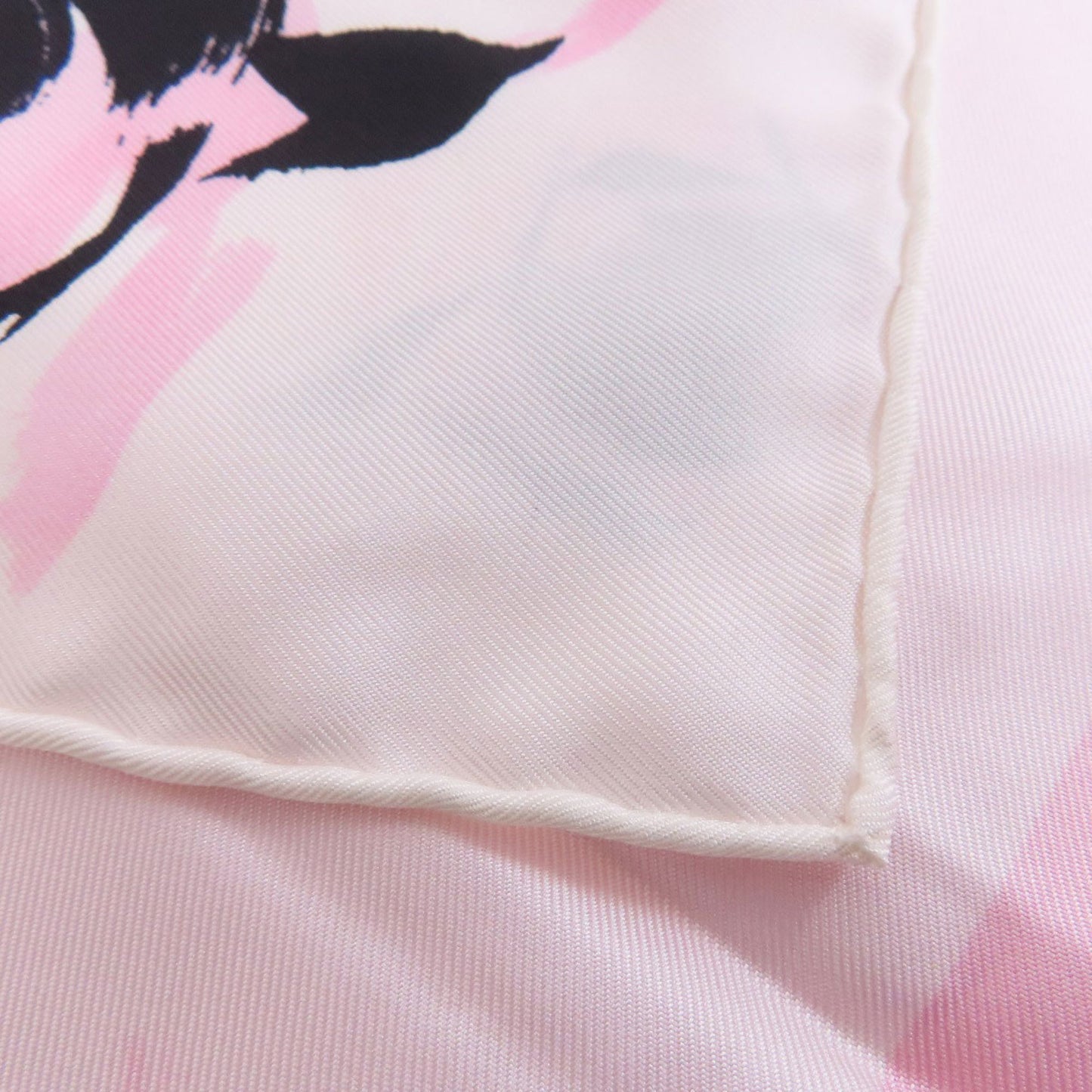 Christian Dior Floral Print Silk Scarf/Muffler