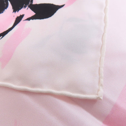 Christian Dior Floral Print Silk Scarf/Muffler