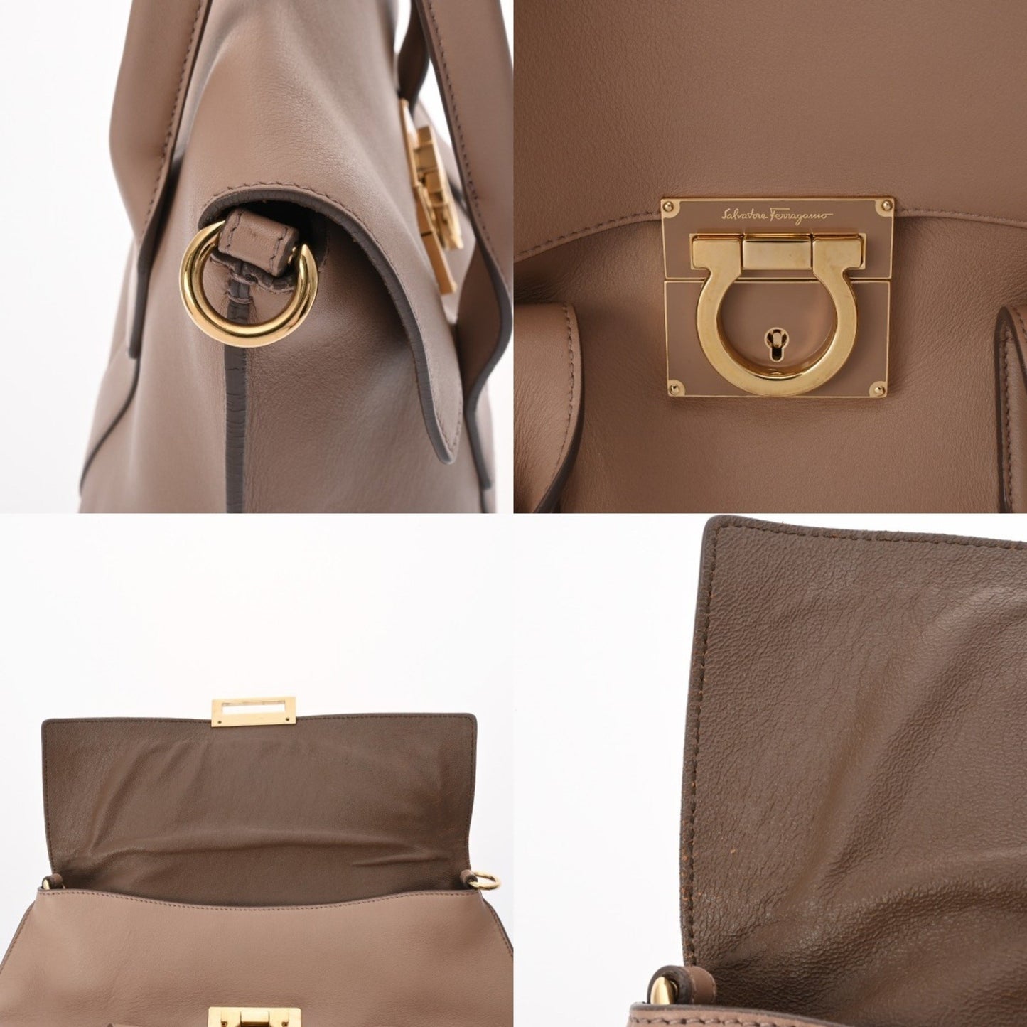 Salvatore Ferragamo 2-Way Smoky Pink