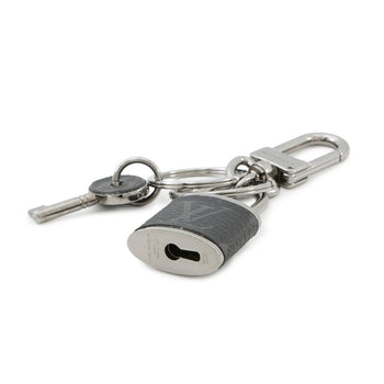 Louis Vuitton Monogram Eclipse Porte-Cls Padlock & Key M61951 Black