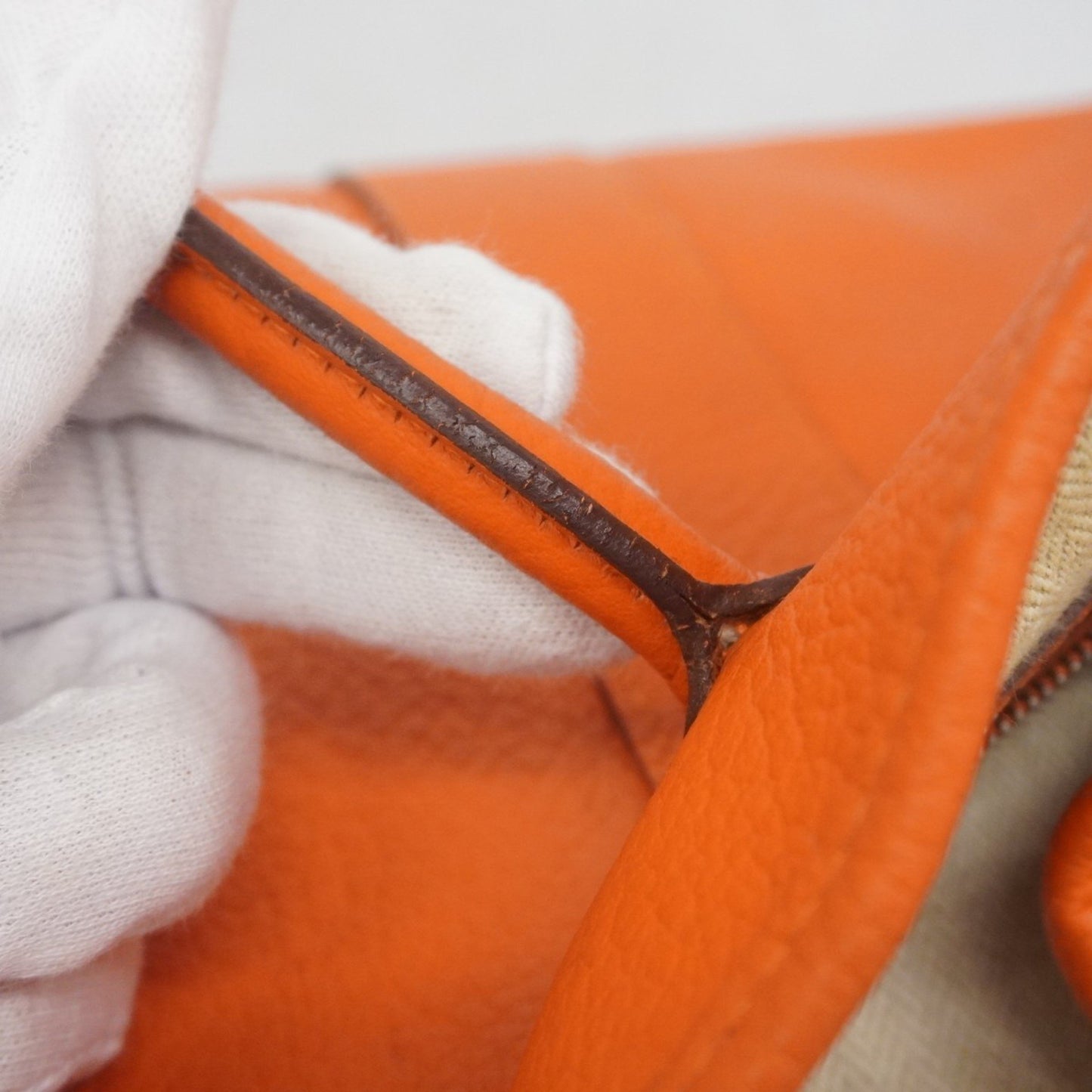 Hermes Herms Garden Pm Negonda Orange Tote Bag