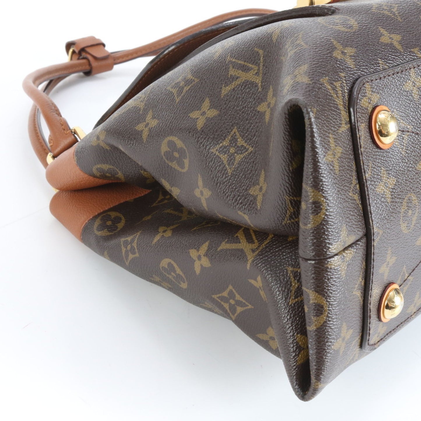 Louis Vuitton Monogram Olympe M40580 Leather Tote Bag Shoulder