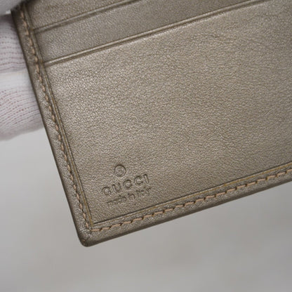 Gucci Gg Imprime Wallet 212105 Coated Canvas Khaki