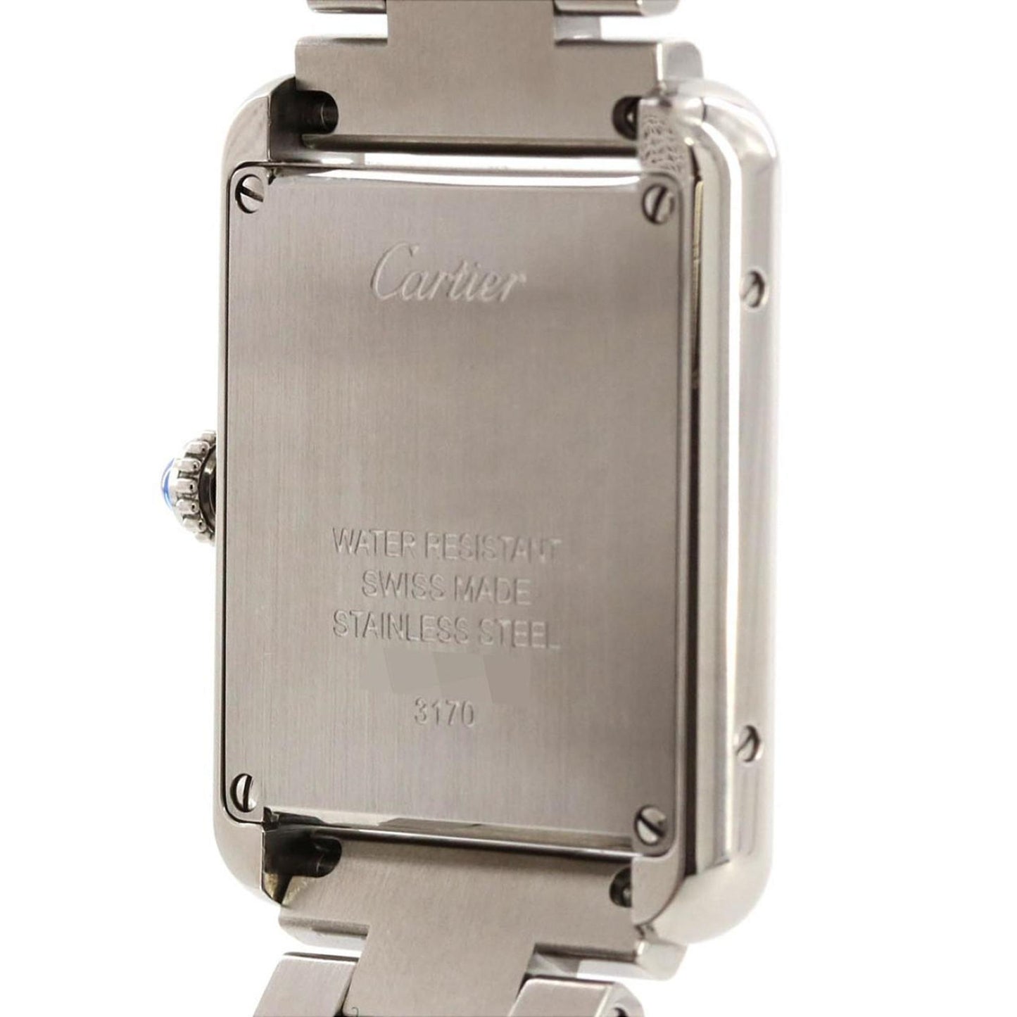 Cartier Tank Solo Sm W5200013 Stainless Steel Quartz Watch