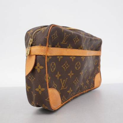 Louis Vuitton Monogram Compigne 28 Clutch Bag M51845 Brown
