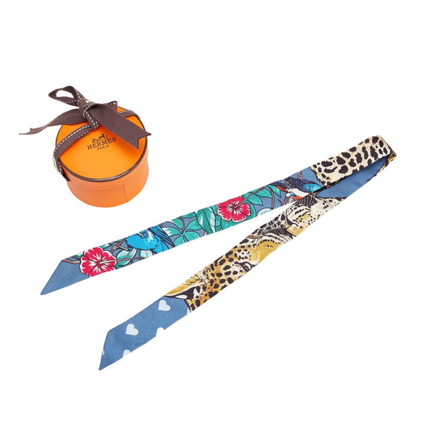 Hermes Herms Twilly Doll Jungle Love Scarf