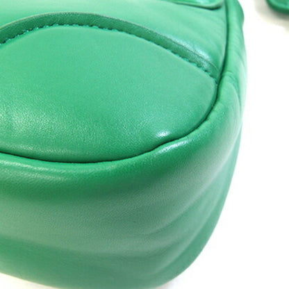 Prada Re-Edition 2002 Moon Padded Handbag 1Ba381 Green Nappa Leather Shoulder Bag
