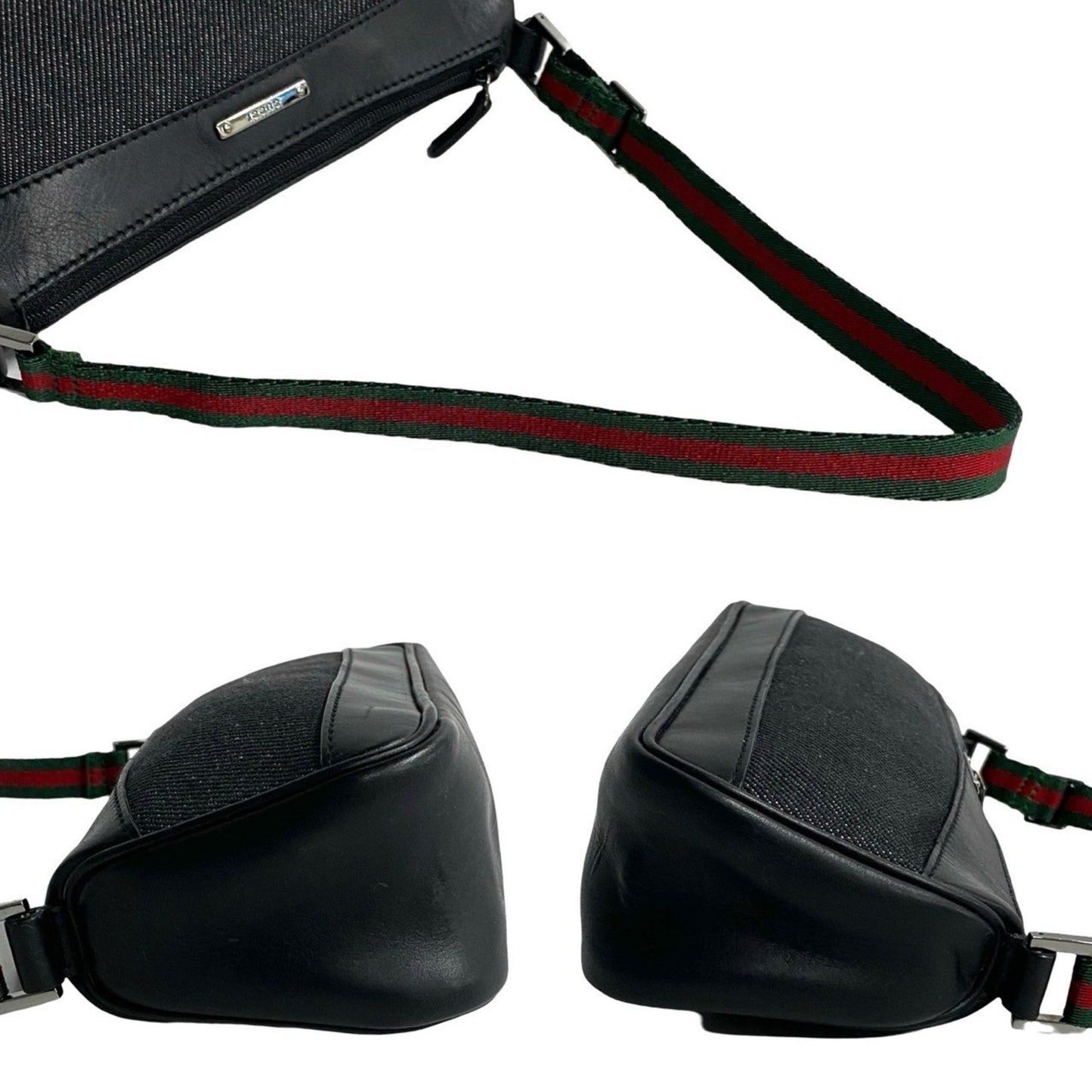 Gucci Sherry Line Logo Hardware Leather