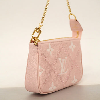 Louis Vuitton Monogram Empreinte Broderie Mini Pochette Accessoires M81140 Pink