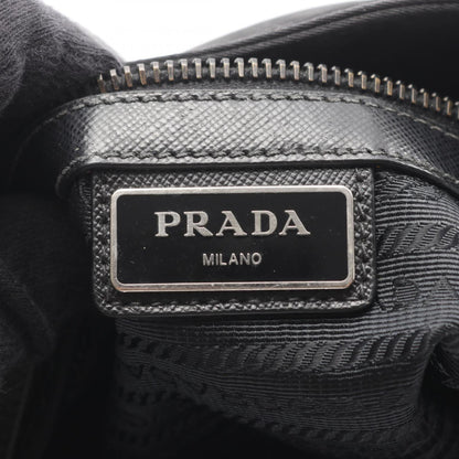 Prada Tessuto + Saffi Shoulder Bag In Nylon And Saffiano Leather