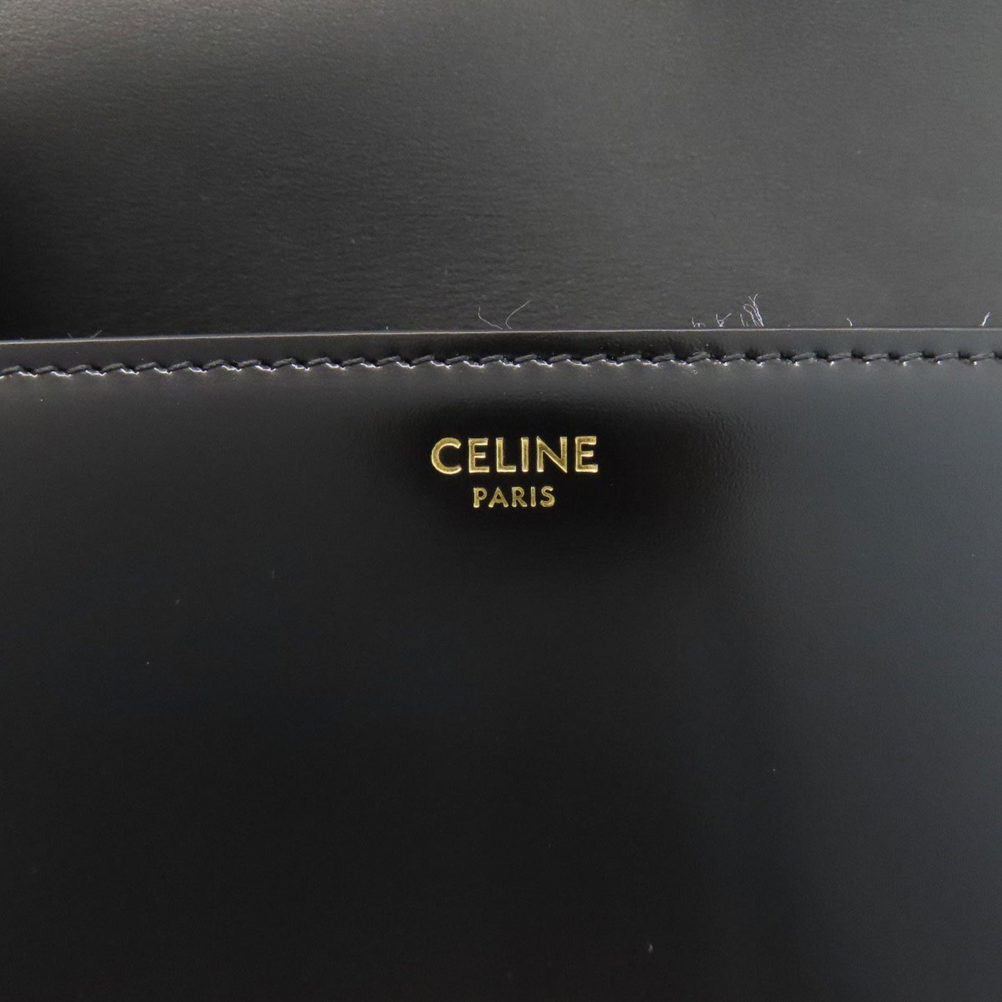Celine Triomphe Shoulder Bag In Calfskin