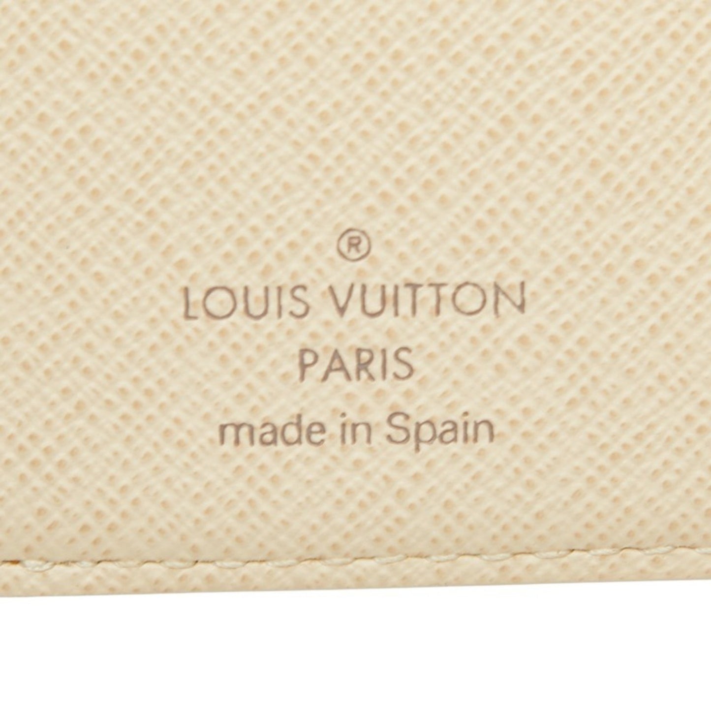 Louis Vuitton Damier Azur Koala Tri-Fold Wallet N60013 White