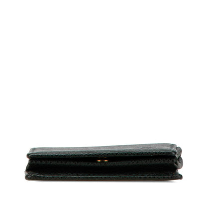 Louis Vuitton Taiga Porte Monnaie Boite Wallet/Coin Case M30384 Episea Green Leather