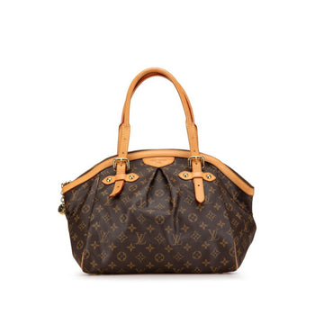 Louis Vuitton Monogram Tivoli Gm Shoulder Bag M40144 Brown Pvc Leather