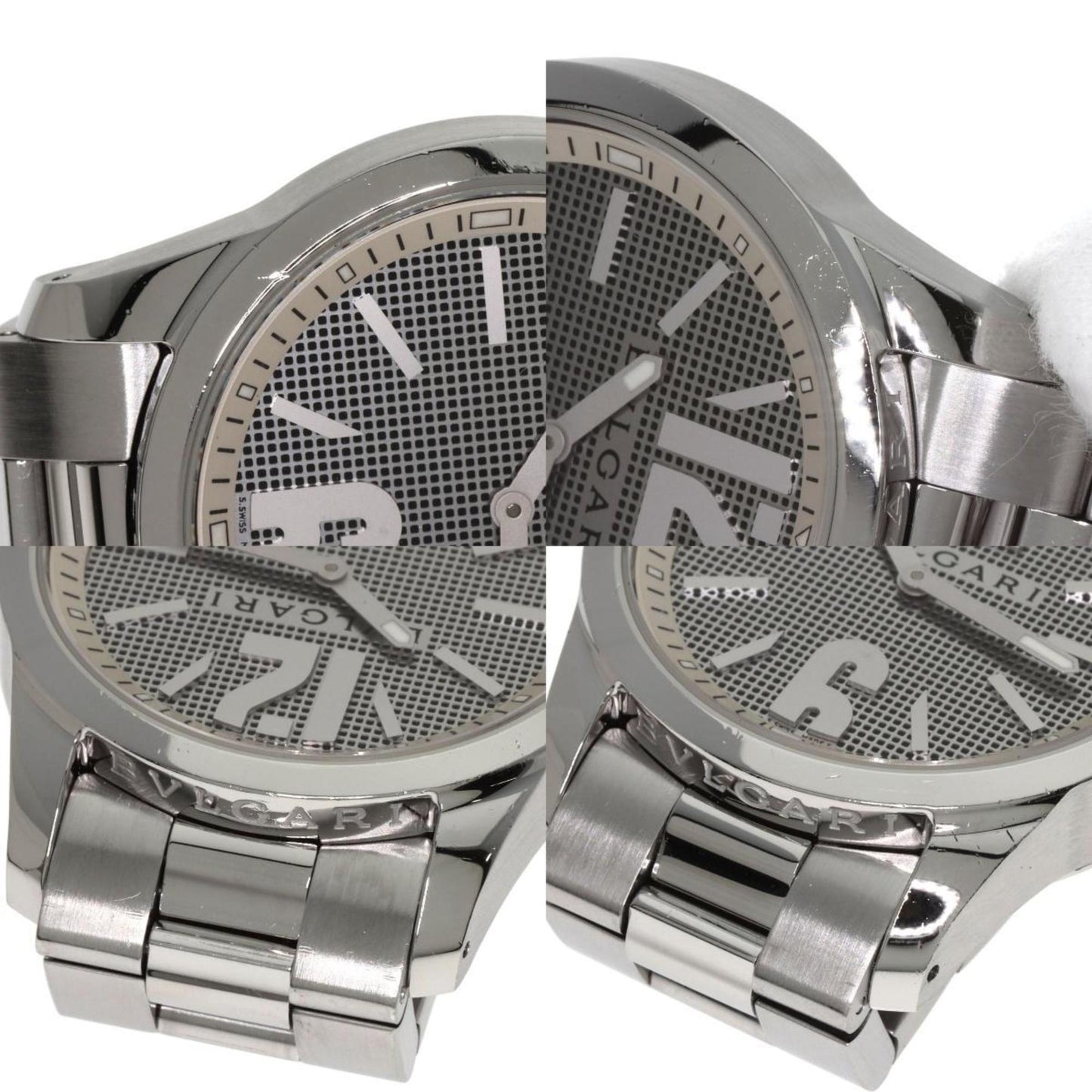 Bvlgari St37S Solotempo Stainless Steel