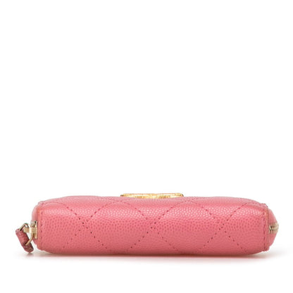 Chanel Matelasse Coco Mark Business Card Case