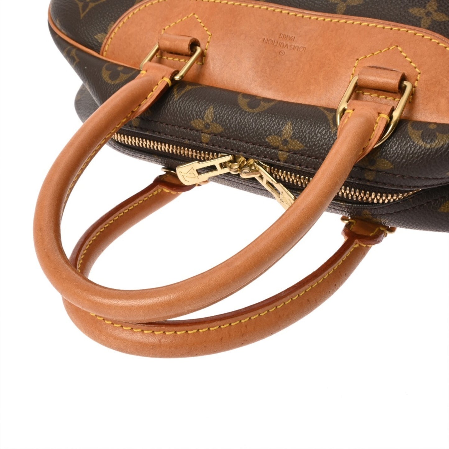 Louis Vuitton Monogram Deauville Brown M47270 Women'S Canvas Handbag