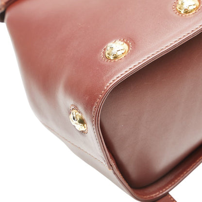 Salvatore Ferragamo Backpack Dq-211 5207 Brown Leather