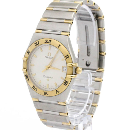 Omega Constellation 18K Gold Steel Quartz