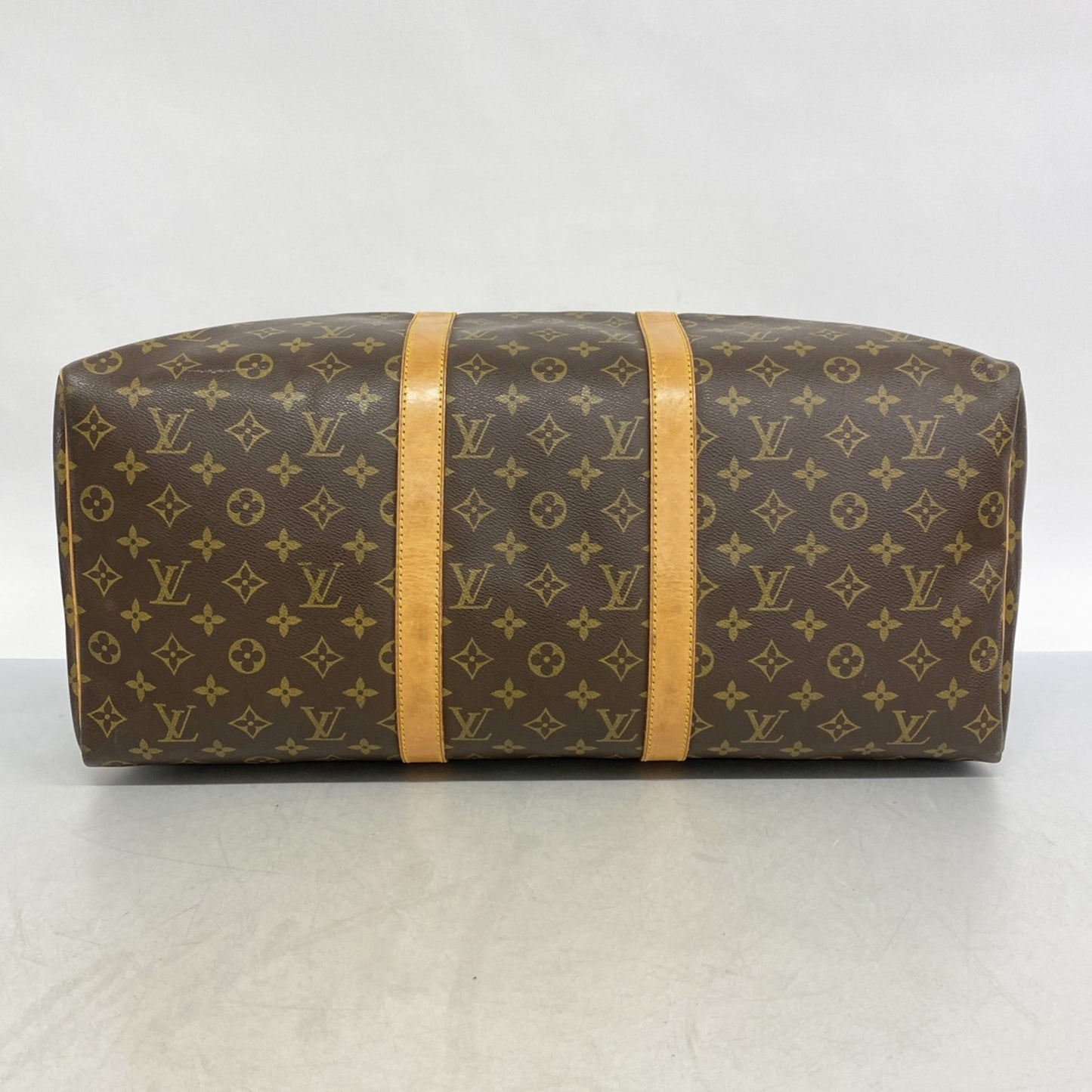 Louis Vuitton Monogram Keepall 50 Boston Bag M41426 Brown