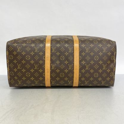 Louis Vuitton Monogram Keepall 50 Boston Bag M41426 Brown