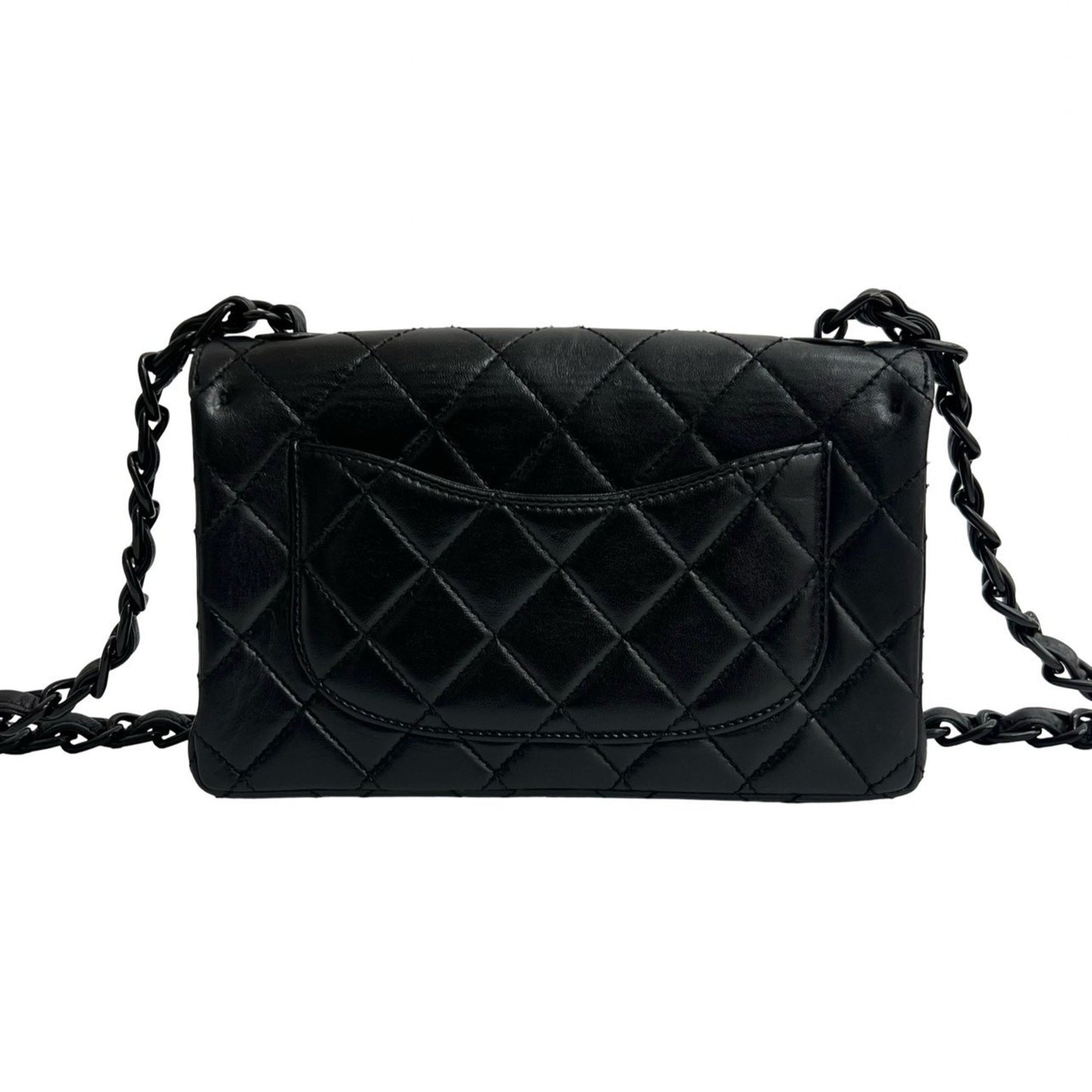 Chanel Matelasse Coco Lambskin Leather Chain Shoulder Bag