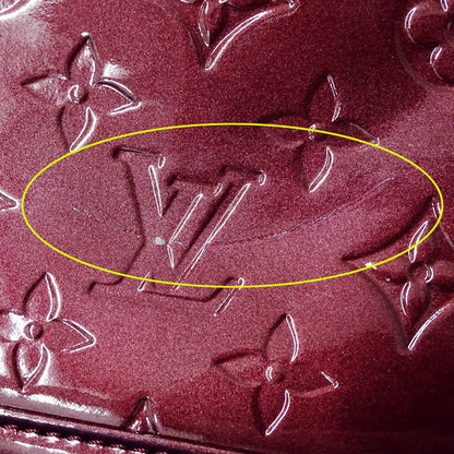 Louis Vuitton Women'S Monogram Vernis Alma Bb Rouge Fauvist Bag M91676