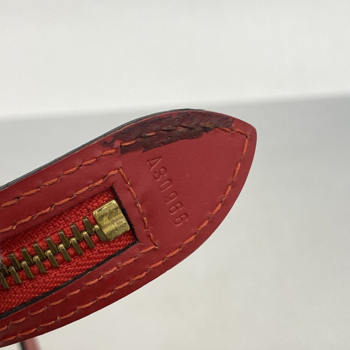 Louis Vuitton Epi Saint-Jacques Shoulder Bag M52267 Castilian Red