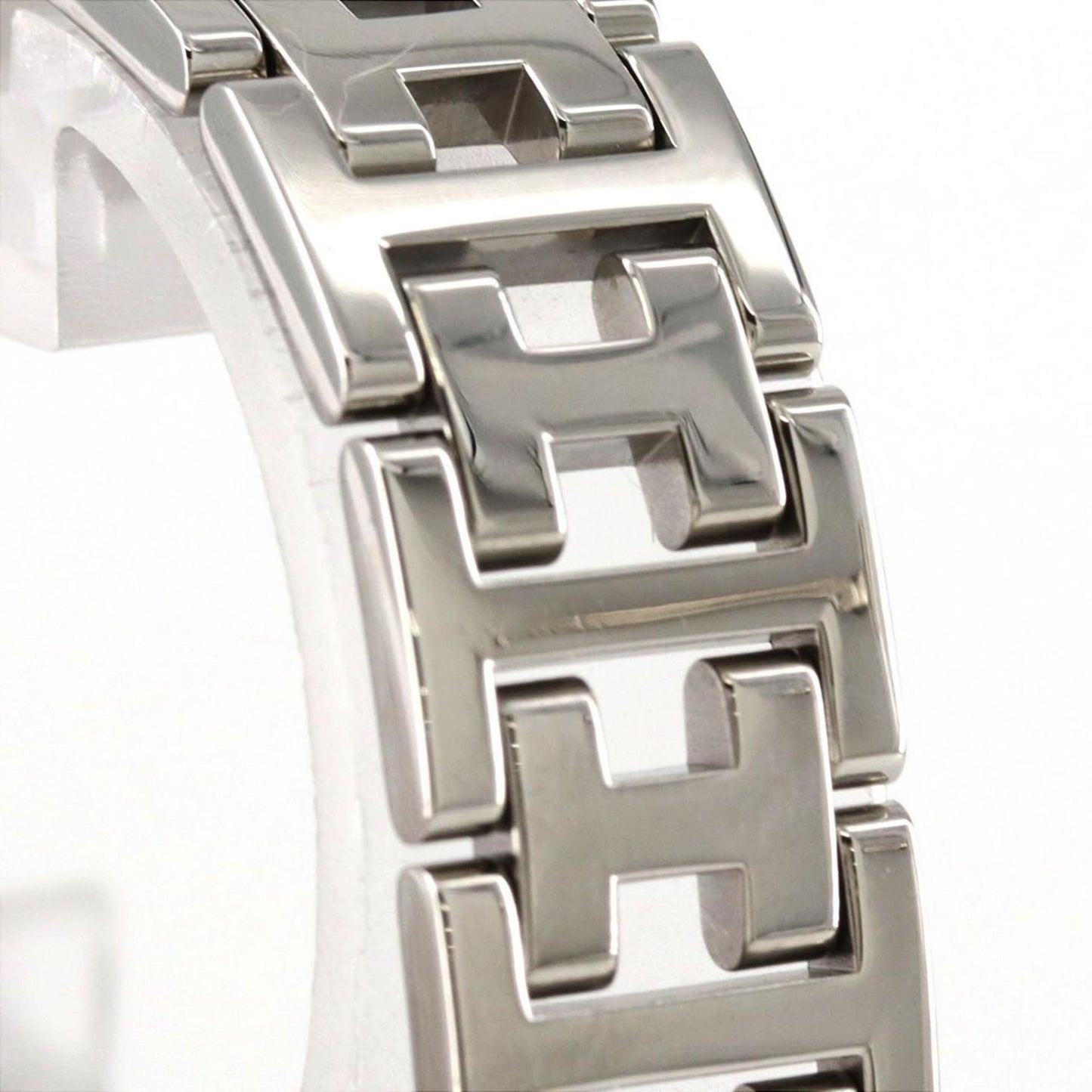 Herms Clipper Nacle 12P Cl4.230 Stainless Steel Quartz Watch