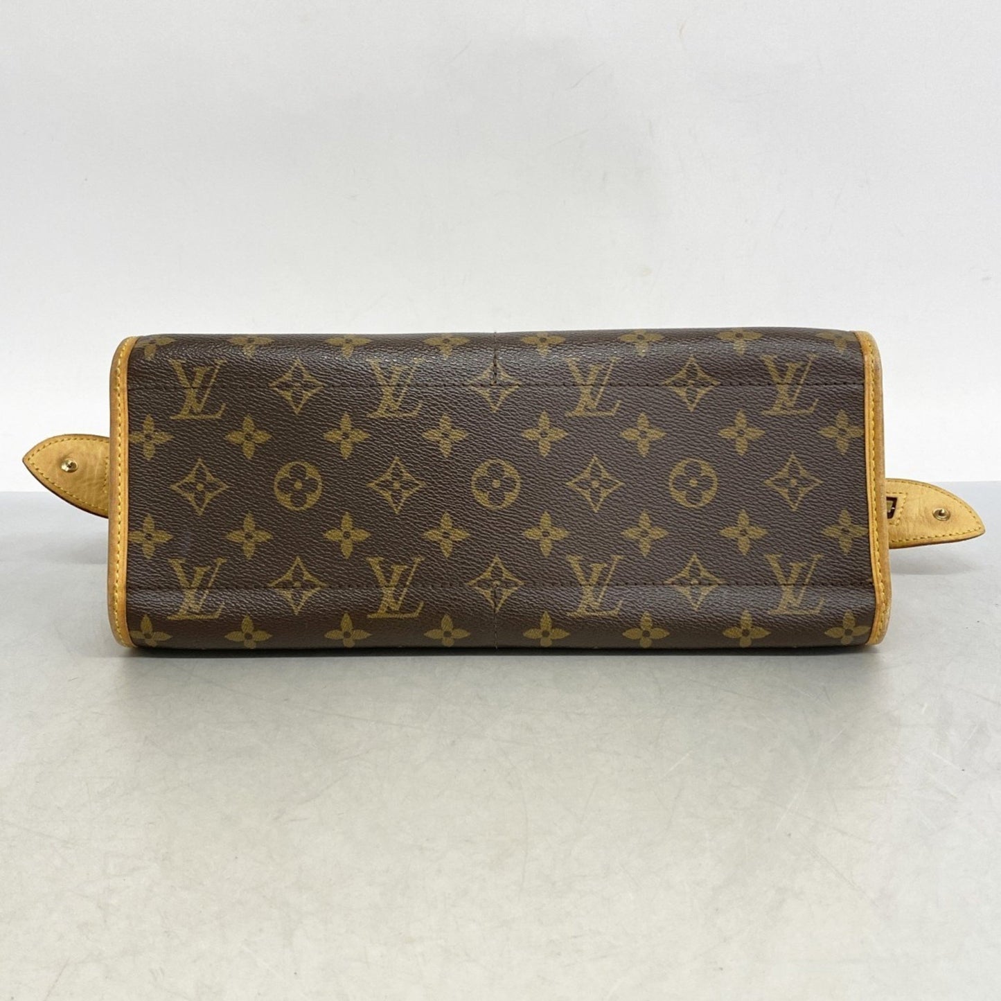 Louis Vuitton Monogram Popincourron Shoulder Bag M40008 Brown