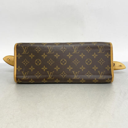 Louis Vuitton Monogram Popincourron Shoulder Bag M40008 Brown