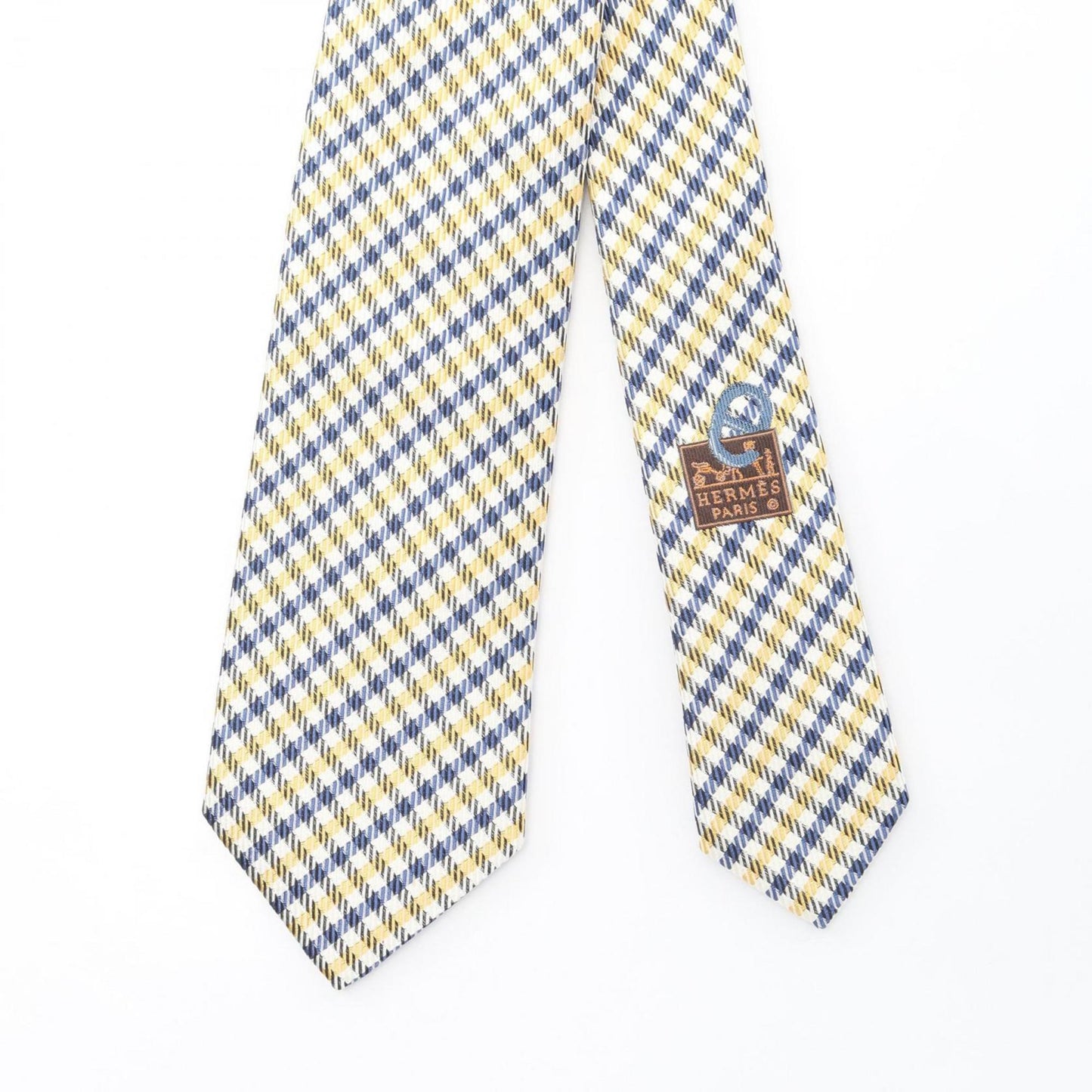 Hermes Herms Silk Tie For Men