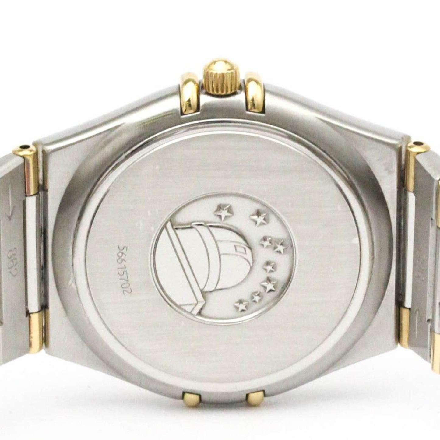 Omega Constellation 18K Gold Steel Quartz