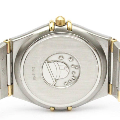 Omega Constellation 18K Gold Steel Quartz