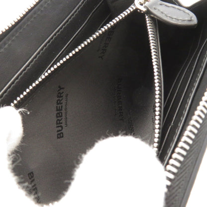 Burberry Motif Long Wallet Leather