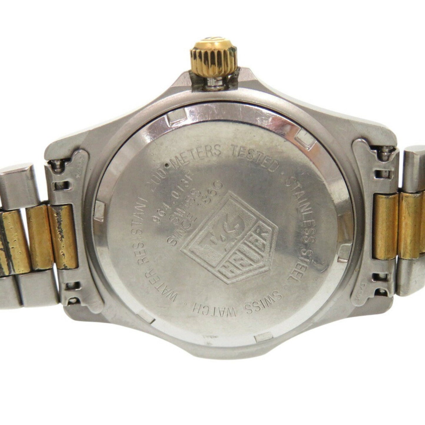 Tag Heuer 964.013F Stainless Steel Gold Quartz Watch 1044Tag Heuer