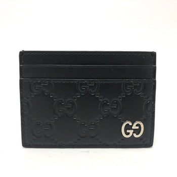 Gucci 473927 Shima Leather Card Case