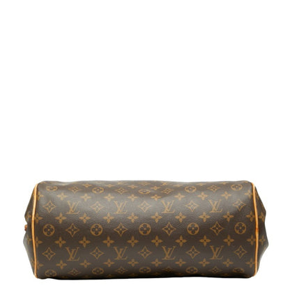 Louis Vuitton Monogram Montorgueil Pm Handbag M95565 Brown Leather