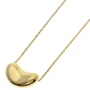 Tiffany Bean Necklace In 18K Yellow Gold