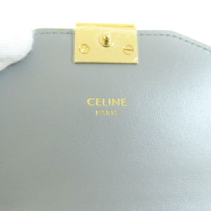 Celine C Hardware Bifold Wallet Leather